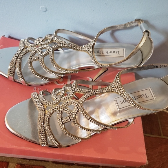 Touch Ups Sally Silver Heels